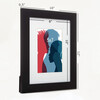 5x7 to 8x10  Langford Wood Frame Black with matte
