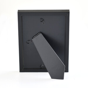5x7-Black Wood Frame Back