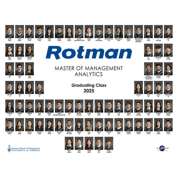 University of Toronto - Rotman - Master Management Analytics Composite (2024 - 2025)